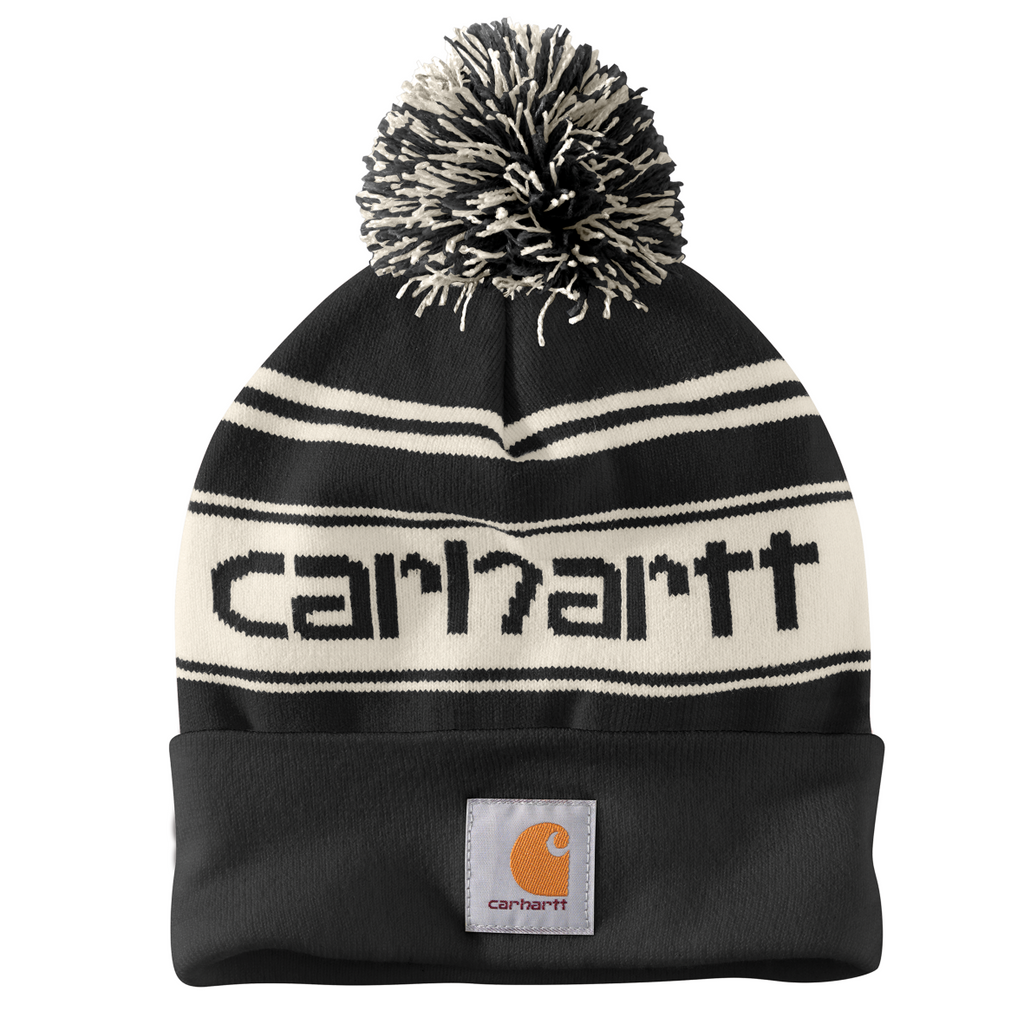Carhartt black beanie hat sales