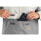 Carhartt Women's OJ5861 Rain defender anorak.