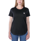 Carhartt Women's 105415 mid-weight Pocket T