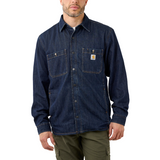 Carhartt TJ5605 Denim Fleece lined shirt-Jac
