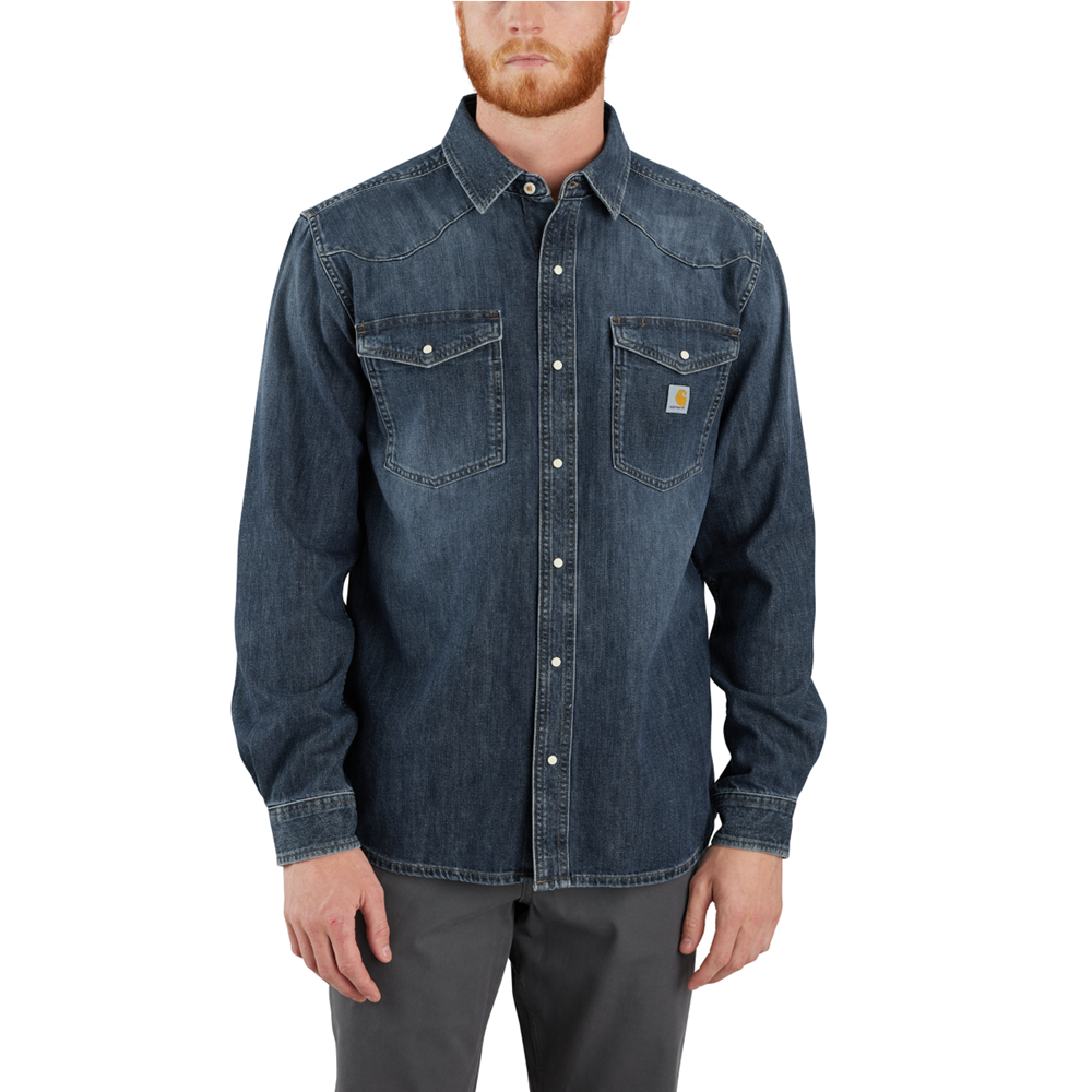 Carhartt TW6429 MONTANA Relaxed Fit Denim Shirt