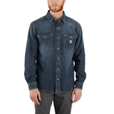 Carhartt TW6429 MONTANA Relaxed Fit Denim Shirt