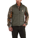Carhartt 102286 Gilliam Quilted Vest Moss