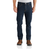 102807 Straight Fit Tapered Leg Jean