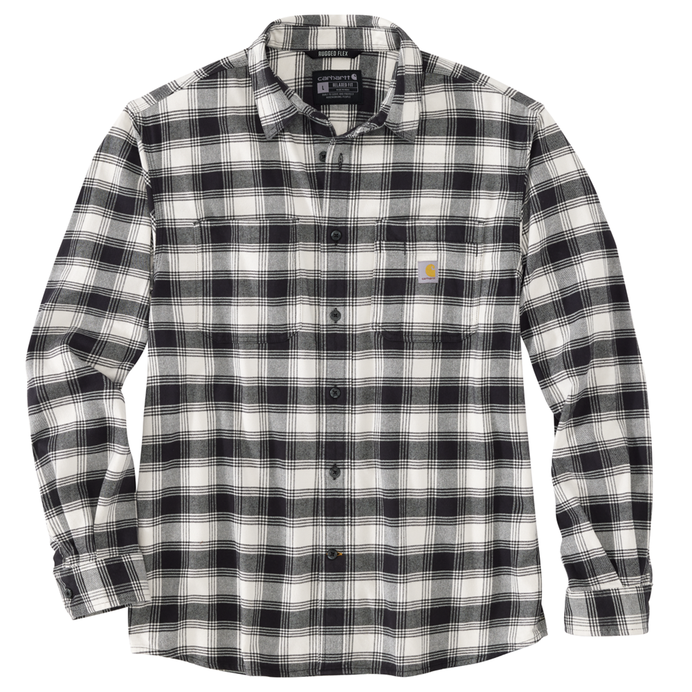 Carhartt 105945 Rugged Flex Relaxed Fit Plaid shirt
