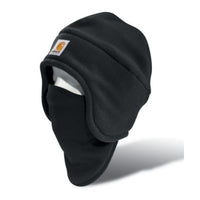 Carhartt A202 2 in 1 Fleece Hat with Face Mask Black