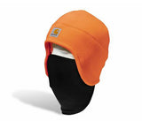 Carhartt A223 2 in 1 Hi Vis Fleece Cap Bright Orange
