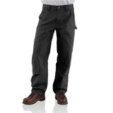 Carhartt B136 Double Front Dungarees Black