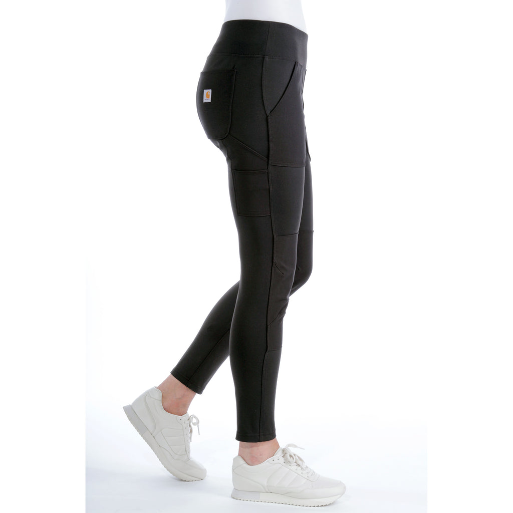 Carhartt Women's Force Fitted Utility Legging Black Size XXL Tall