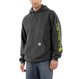 Carhartt K288 Midweight Logo Hoodie Carbon Heather