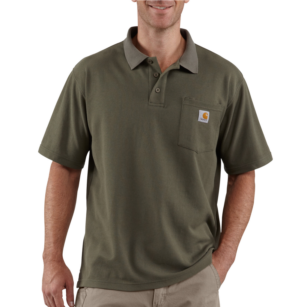 Carhartt contractor polo outlet