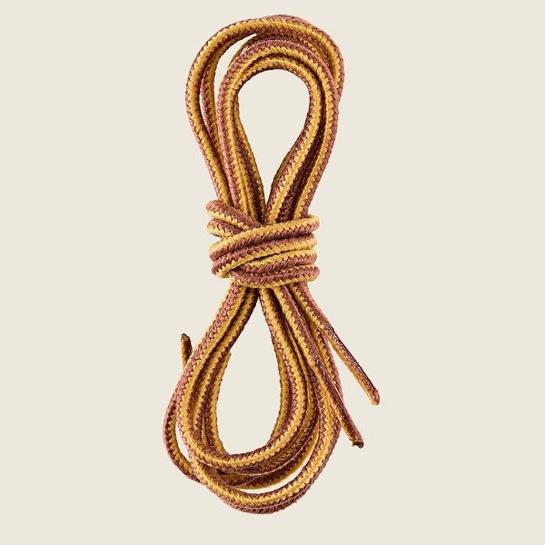 Red Wing Laces FWA93520 Gold/Tan Braided Tasian 72"