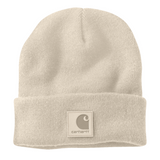 Carhartt A101070 Leather Label Beanie.