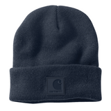 Carhartt A101070 Leather Label Beanie.