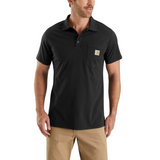 Carhartt 103569 FORCE Cotton Delmont Pocket Polo