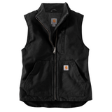 Carhartt 104224 Women's Washed Duck Sherpa lined vest