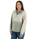 Carhartt Women's OJ5861 Rain defender anorak.