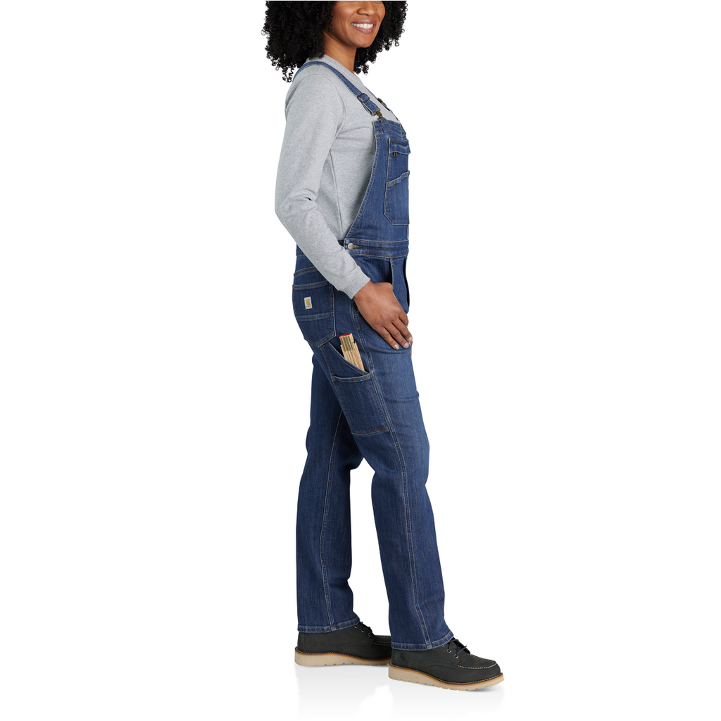 Carhartt OR6002 Women s Rugged Flex Denim Bibs Pioneer Outfitters