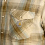 Carhartt Montana 106756 Relaxed Fit Lightweight Snap-Front Shirt