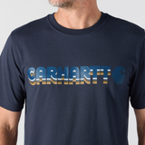 Carhartt TK7318 Irvine Relaxed Layered Logo T-Shirt