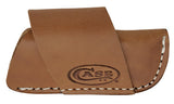 Case Side Draw Brown Leather Belt Sheath (50148)
