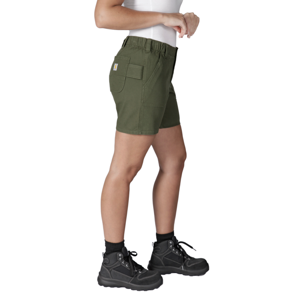 Women's carhartt top cargo shorts