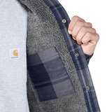 Carhartt 105939 Relaxed fit Heavyweight sherpa lined Shirt jac.