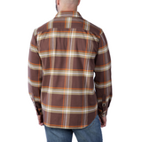 Carhartt 105945 Rugged Flex Relaxed Fit Plaid shirt