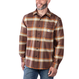 Carhartt 105945 Rugged Flex Relaxed Fit Plaid shirt