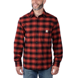 Carhartt 105945 Rugged Flex Relaxed Fit Plaid shirt