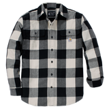 Carhartt 107013 loose fit Heavyweight plaid Shirt.