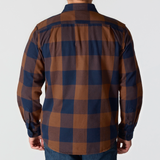 Carhartt 107013 loose fit Heavyweight plaid Shirt.