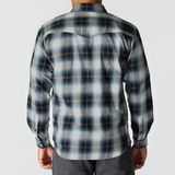 Carhartt Montana Rugged Flex Relaxed Fit Lightweight Long-Sleeve Snap-Front Plaid Shirt