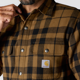 Carhartt 107017 HUBBARD Plaid Shirt Jac