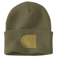 Carhartt AH7190 Knit Cuffed C Patch Beanie