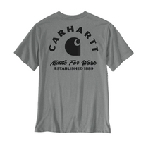 Carhartt TK7317 Irvine Relaxed Work Logo T-Shirt