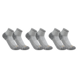 Carhartt SQ5283M FORCE Midweight Quarter Sock (3 pack)