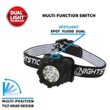 NIGHTSTICK Dual-Light Headlamp