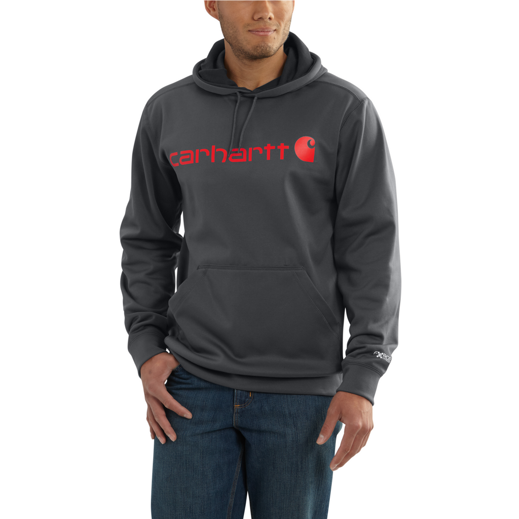 Men's carhartt force hoodie clearance