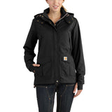 Carhartt Women's Shoreline Waterproof Jacket Black