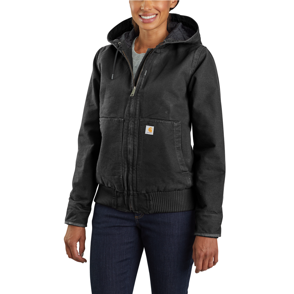 Gray carhartt jacket clearance women's