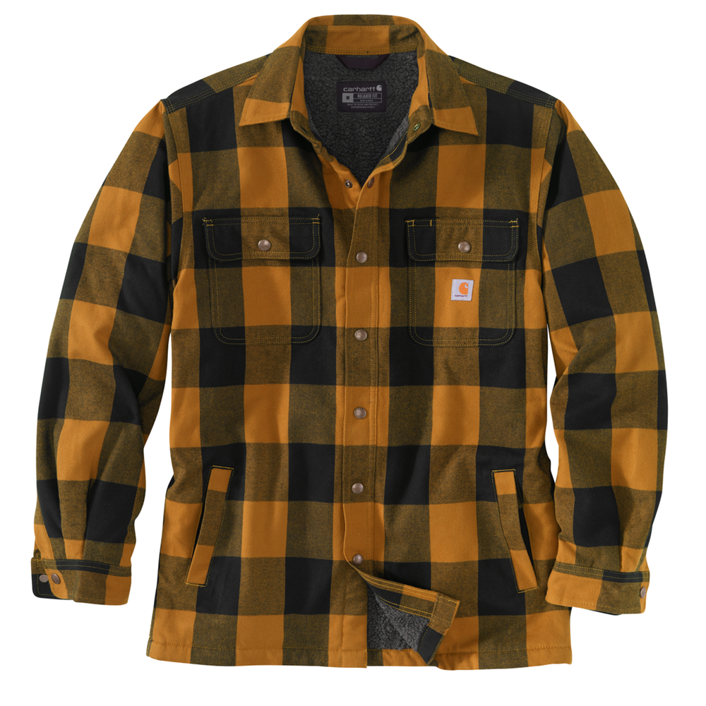 Carhartt women's hubbard 2025 sherpa lined shirt jac