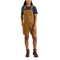 Carhartt BS6197 Womens RUGGED FLEX Canvas Shortall