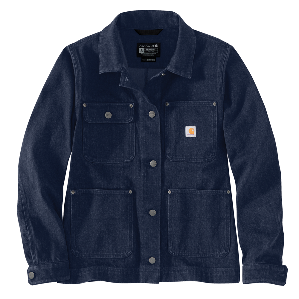 Carhartt WOMENS Rugged Flex relaxed fit Denim Jacket | Pioneer Outfitters
