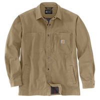 Carhartt Rugged flex Canvas-lined shirt-jac