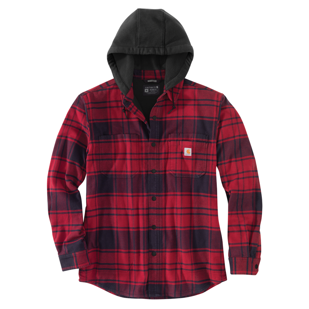 Carhartt Fleece Lined Hooded Shirt-Jac