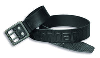 Carhartt 2217 Leather Logo Belt Black