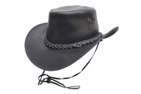 Soft Foldable Cow Leather Hat