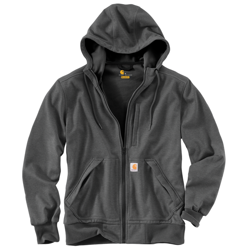 Carhartt black zip hoodie sales