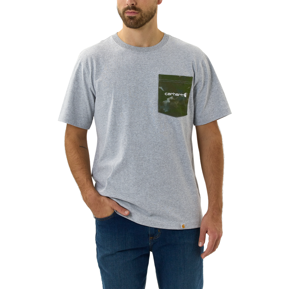 Carhartt RELAXED FIT CAMO Pocket T-Shirt